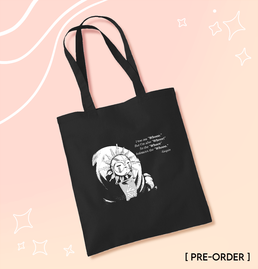 Esquie's Quotes Tote Bag