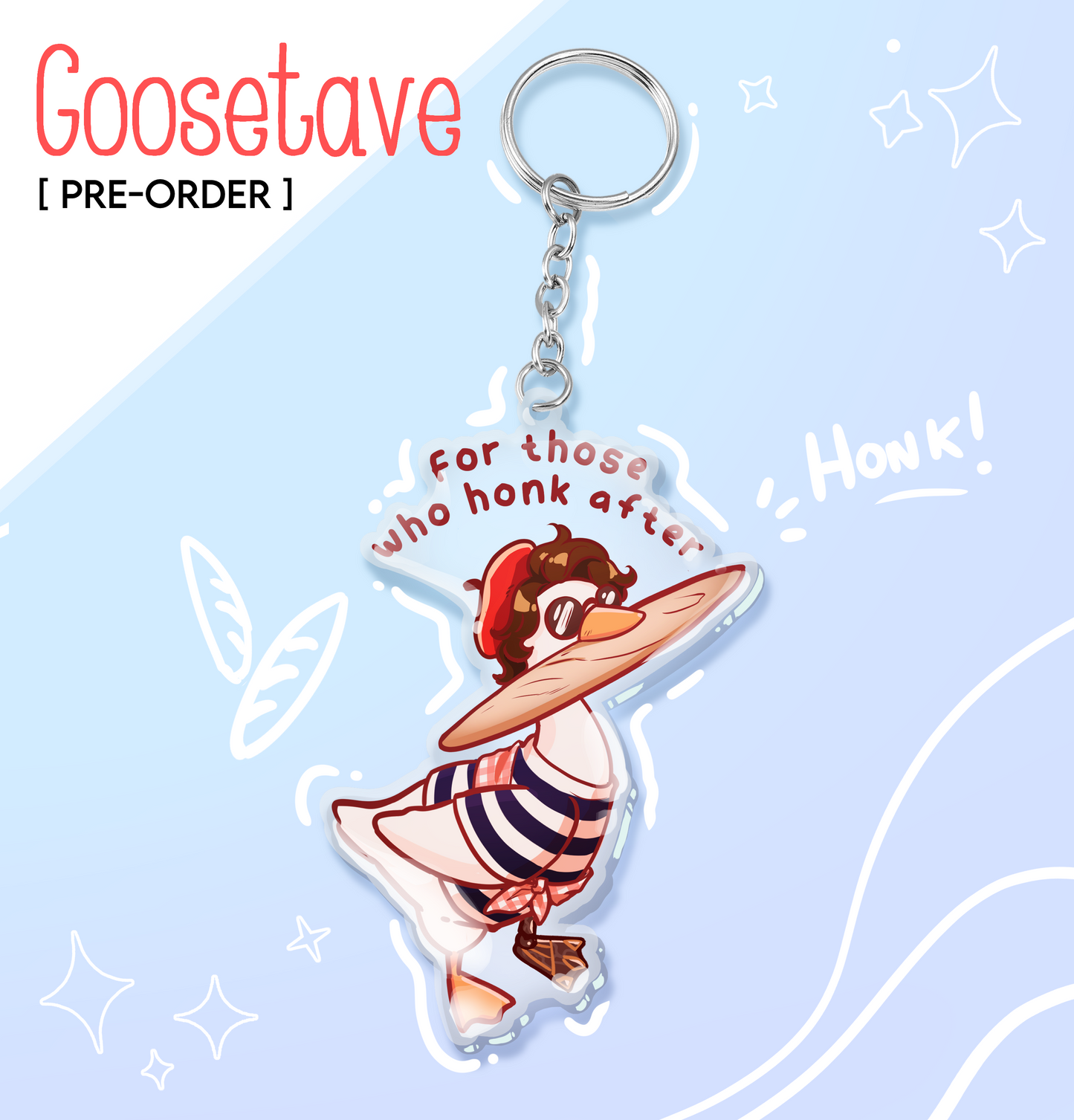 Goosetave Keychain