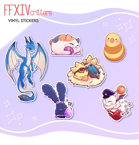 FFXIV Critter Stickers