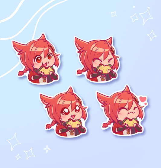 G'raha Taco Sticker Set
