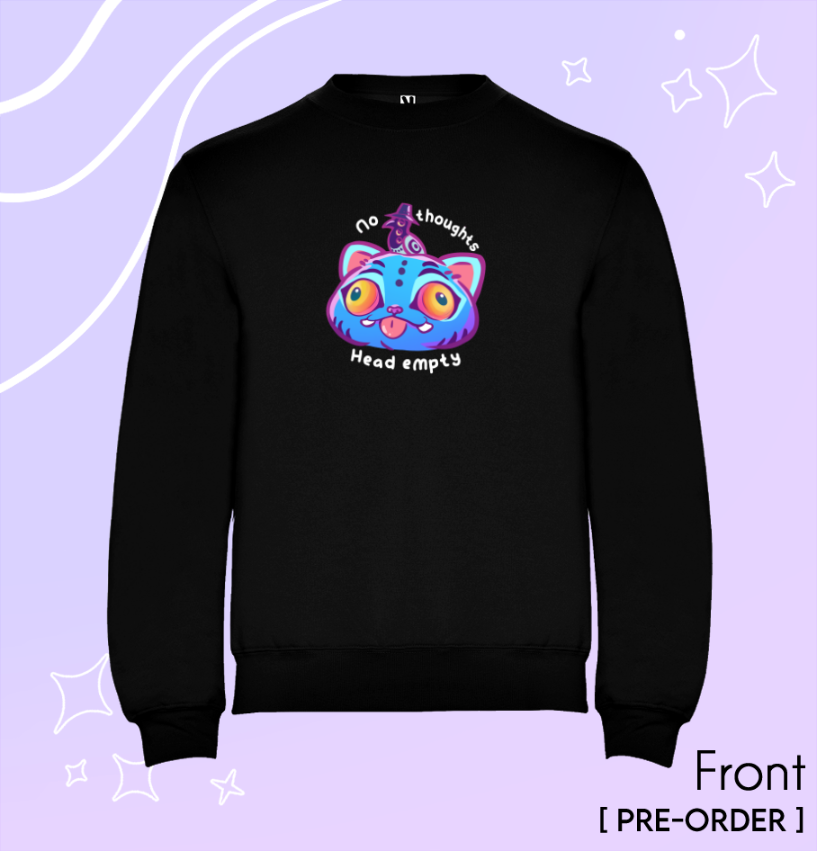 "No Thoughts Head Empty" - Derpy Sweatshirt