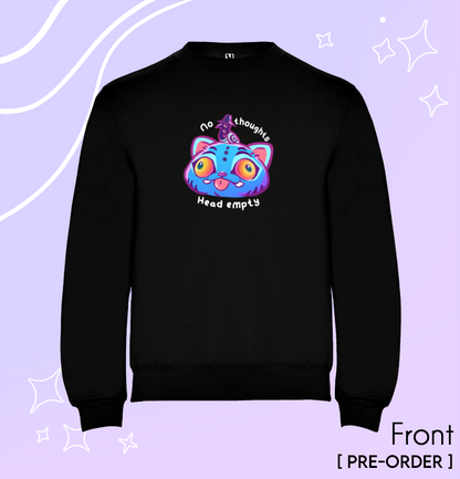 "No Thoughts Head Empty" - Derpy Sweatshirt