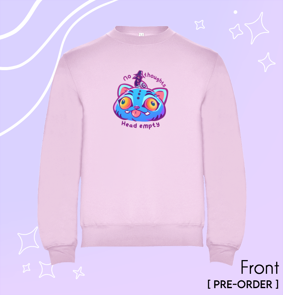 "No Thoughts Head Empty" - Derpy Sweatshirt