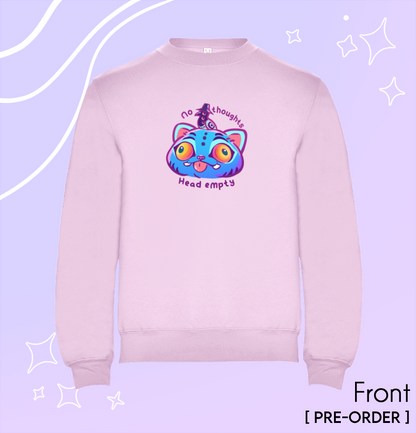 "No Thoughts Head Empty" - Derpy Sweatshirt