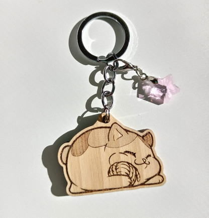 Fat Cat Keychain