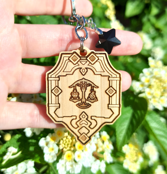 Immortal Flames Keychain