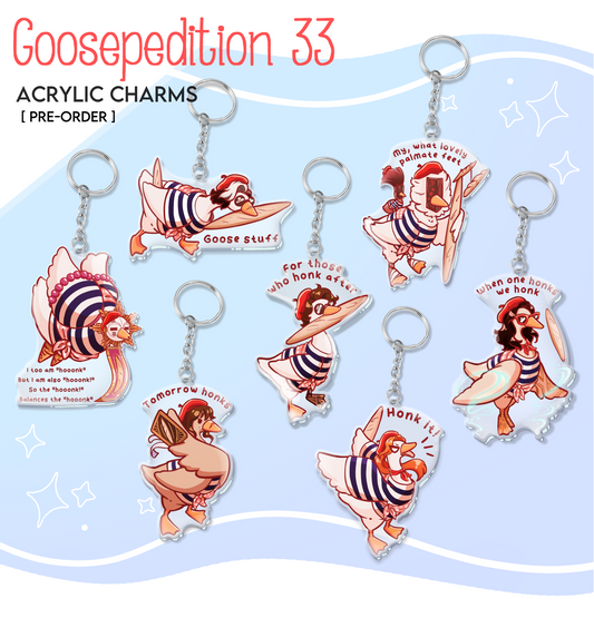 Goosepedition 33 Keychains